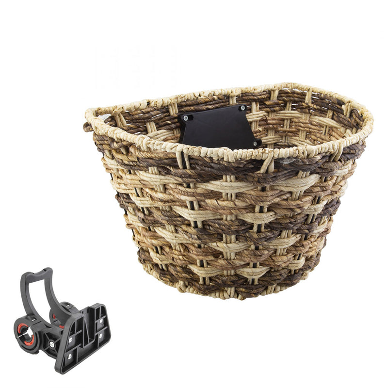 Load image into Gallery viewer, Sunlite-Rope-Wave-QR-Basket-Basket-Brown-Fiber-Steel_BSKT0399
