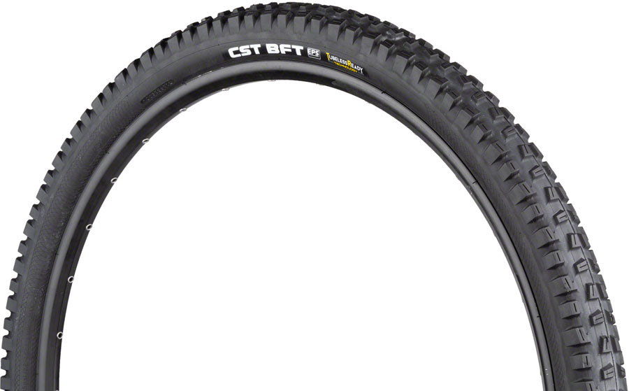 CST BFT Tire 26 x 2.4 Clincher Wire Black Reflective Mountain Bike Mountain Bike